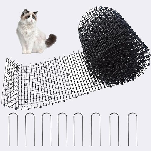 13ft Scat Mat for Cats with Spikes, Prickle Strips Network