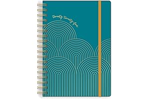 Southworth 2024 Planner 7x9 Premium Teal with Golden Links
