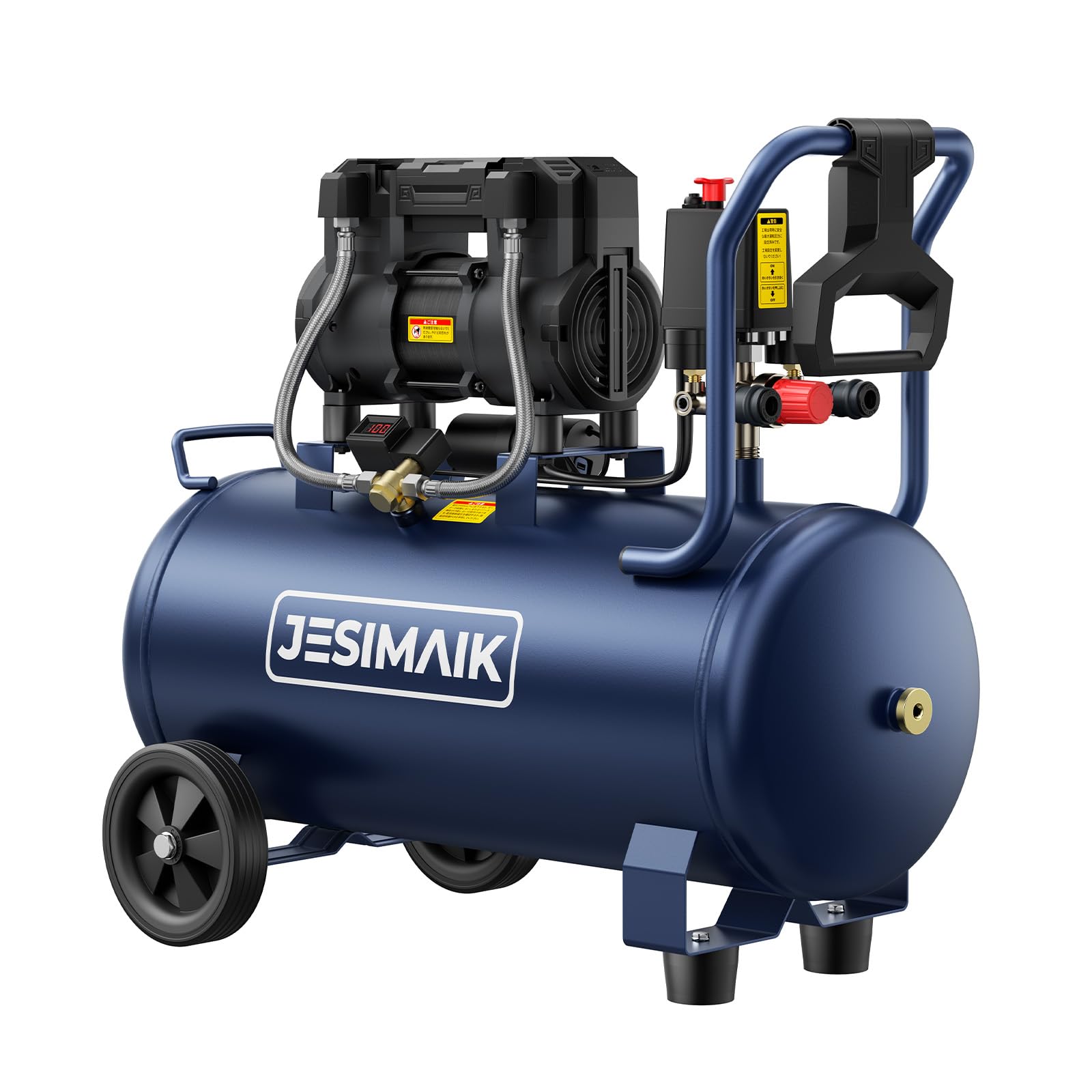 Amazon | JESIMAIK エアコンプレッサー 40L HSC40 オイルフリー 静音 