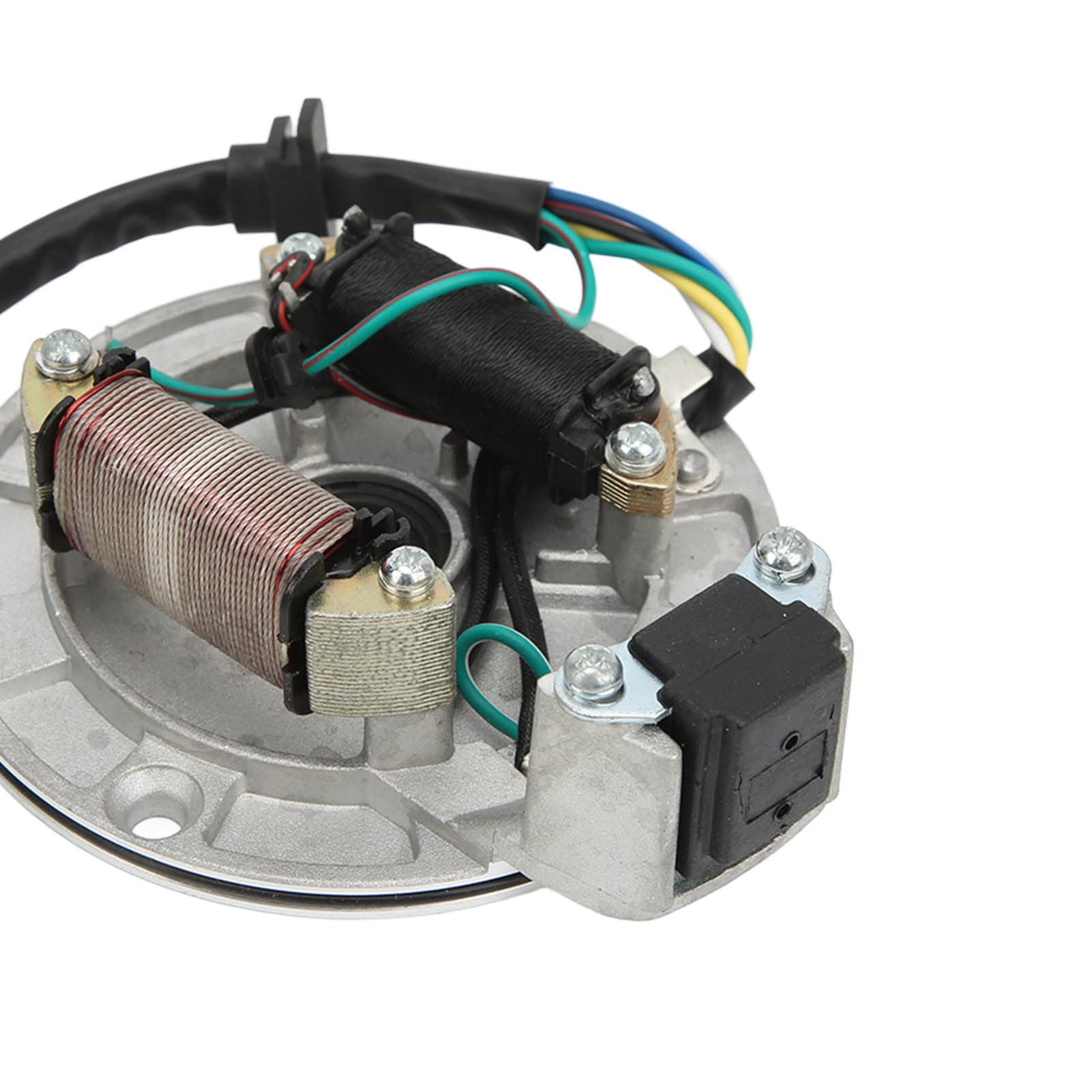 Tbest Zestaw Statora Magneto, Cewka Statora, Generator, Wirnik, z Miedzianą Cewką, Aluminiową Płytą do Silnika Startowego, Motocykla Pit, ATV, Go Karta