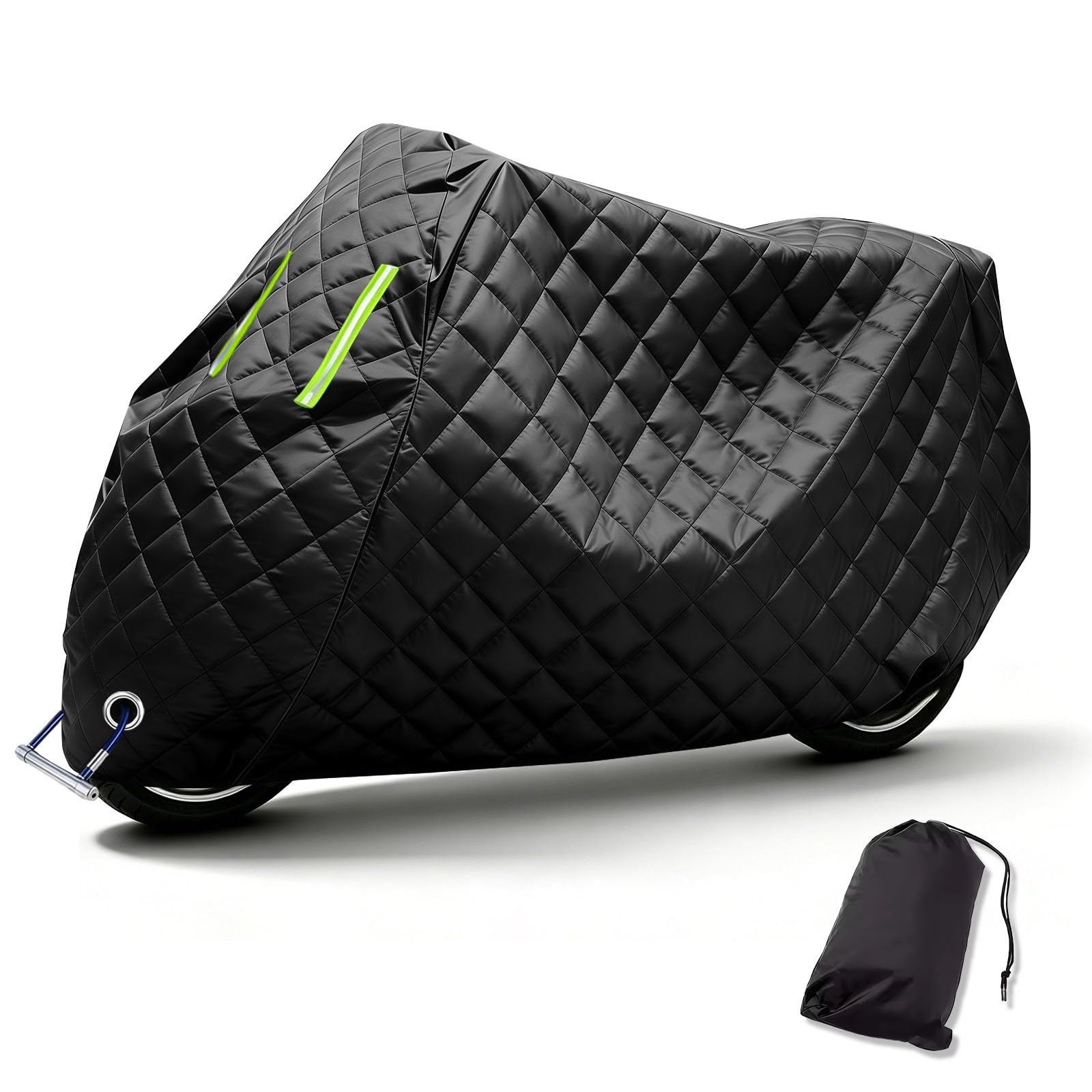 Housse de Moto Anti-grêle Compatible avec Yamaha Xvs 950 Bolt|Housse de Moto Moto Covers Accessories en Tissu Oxford résistant,Toutes Saisons,avec Sac de Rangement