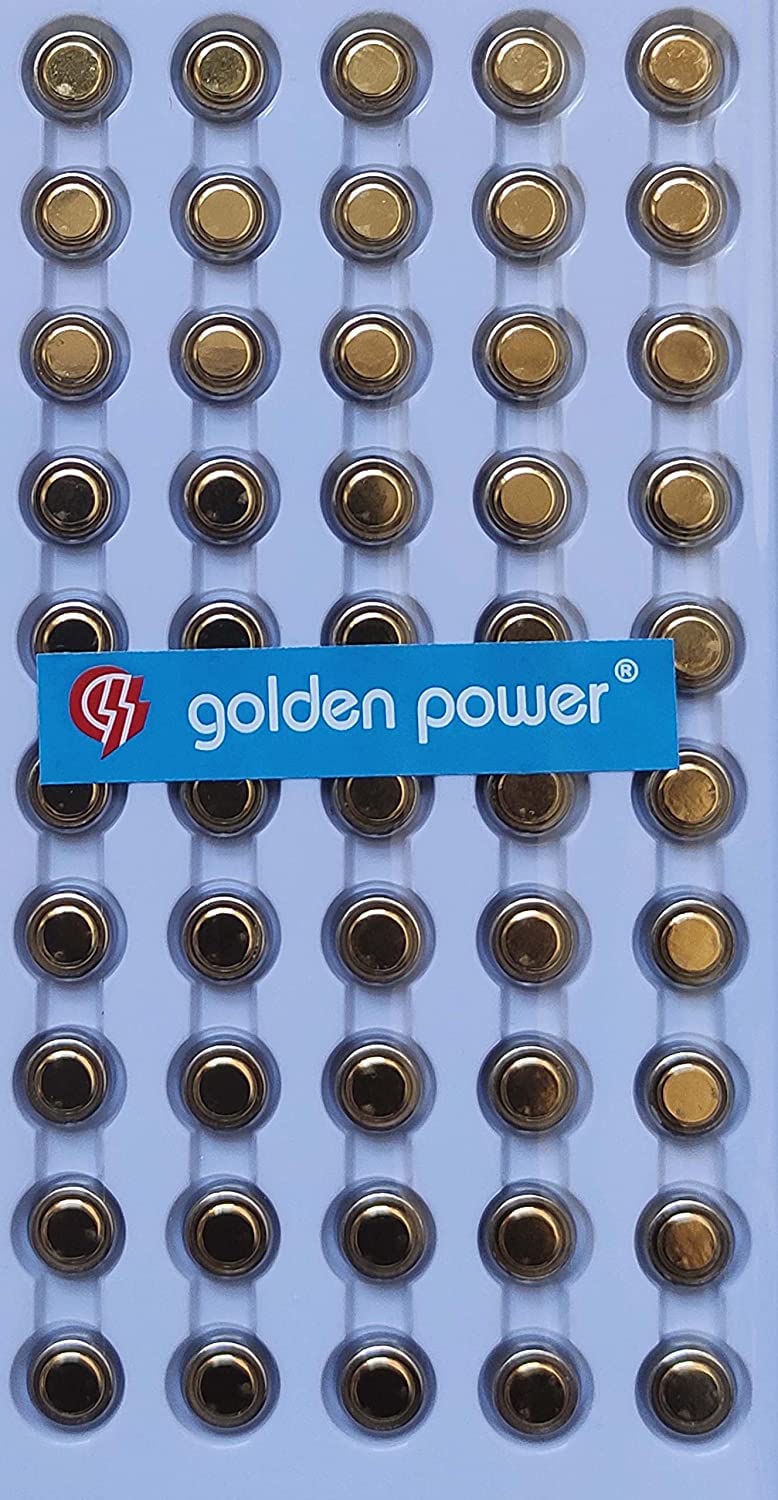 Exelent 50Pack Sr626sw Universal Watch Battery Cells 364A, 376, 377A