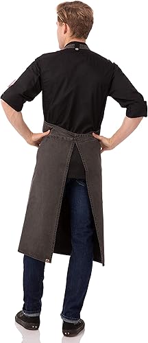 Miniatura 8 de Chef Works Unisex Dorset Chefs Bib Apron Earth Brown One Size