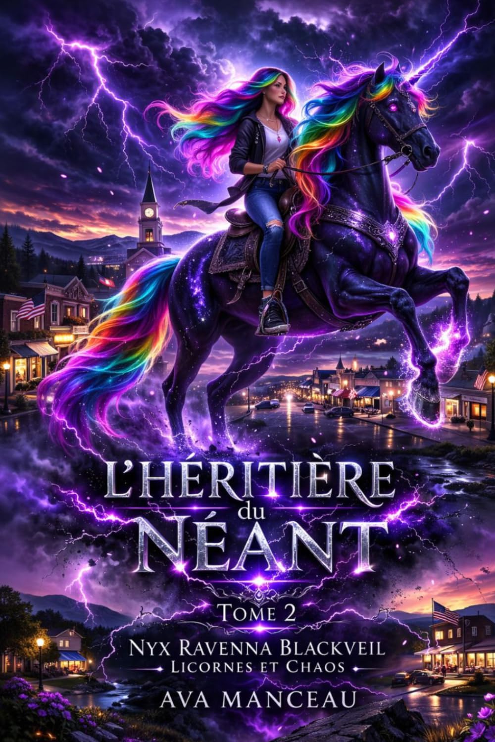 L'héritière du Néant Tome 2: Nyx Ravenna Blackveil Licornes et Chaos