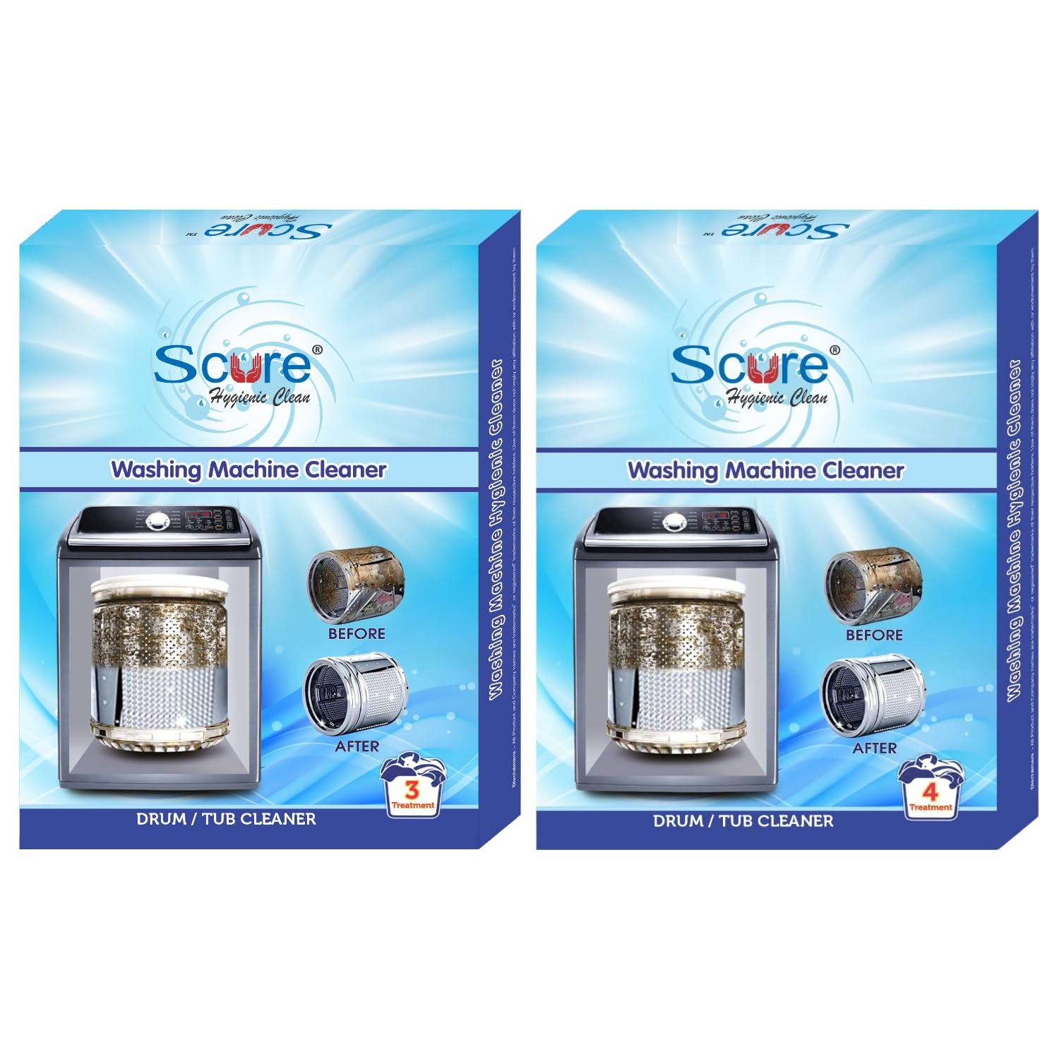 Scure Descale Powder, Tub/Drum Cleaner For Top & Front Load Washing Machine, Set OF 7-100 GM Each (B08BWZ1H77) Amazon Price History, Amazon Price Tracker