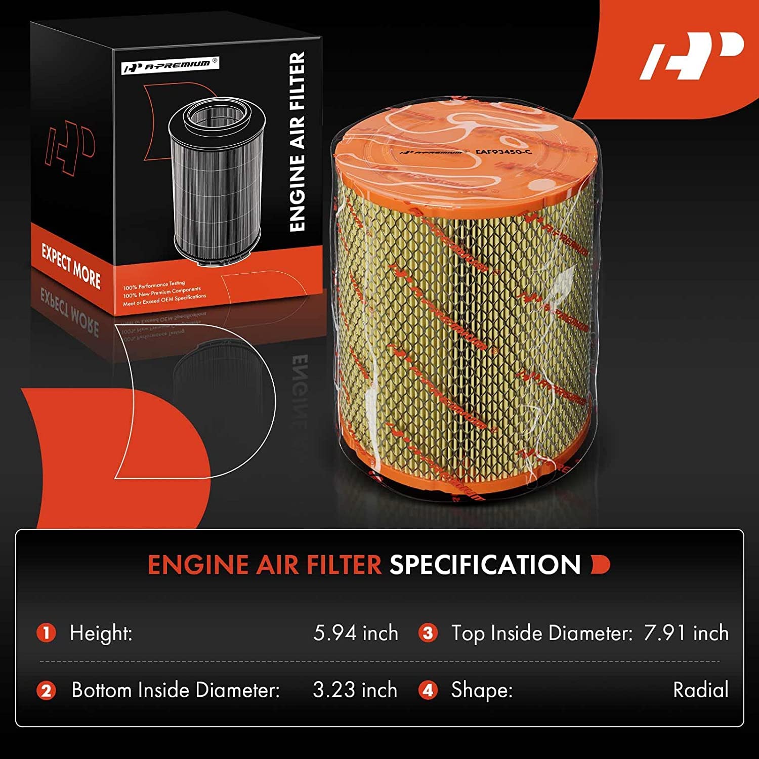 UFI Filters, Filtro Aria 30.609.00, Filtro Aria Per Ricambio, Adatto A Auto, Applicabile Su Diversi Modelli Buick USA, Chevrolet EU E USA, Opel E Vauxhall