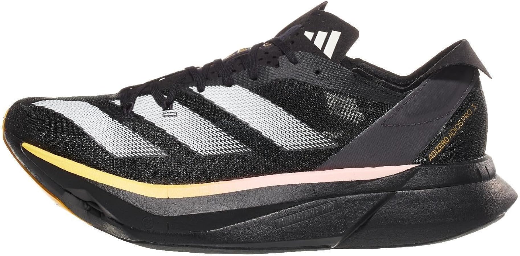 アディゼロ アディオス PRO 3 / ADIZERO ADIOS PRO 3 Adizero Adios Pro 3 Running Shoes, Core Black/Zero Metalic/Spark