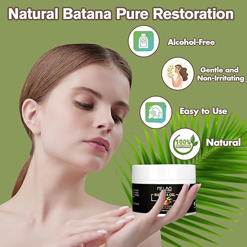 Miniatura 4 de Lktvys Aceite para el cabello real de Batana para el crecimiento, 100% puro y orgánico, aceite de batana crudo, sin refinar, calidad premium con una