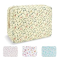 Vista 89 de Estuche pequeño para lápices y maquillaje para bolso, lindo estuche de lápices, bolsa de pinceles de maquillaje de nylon con cremallera, estuche