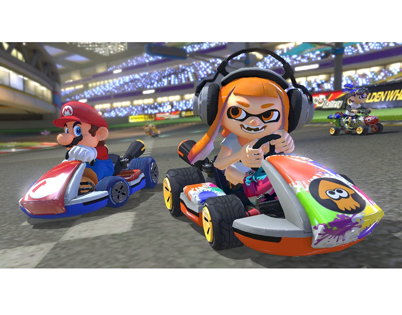 【新品】ライト　マリオカート8 保護フィルム　ニンテンドースイッチ　Switch 新品】ライト マリオカート8 保護フィルム ニンテンドースイッチ