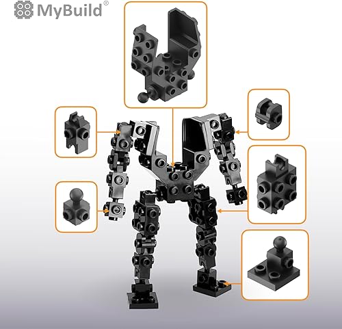 Miniatura 2 de MyBuild Mecha Frame Pack MF5 - Construye y personaliza tu propio Mech con facilidad, recomendado para mayores de 10 años