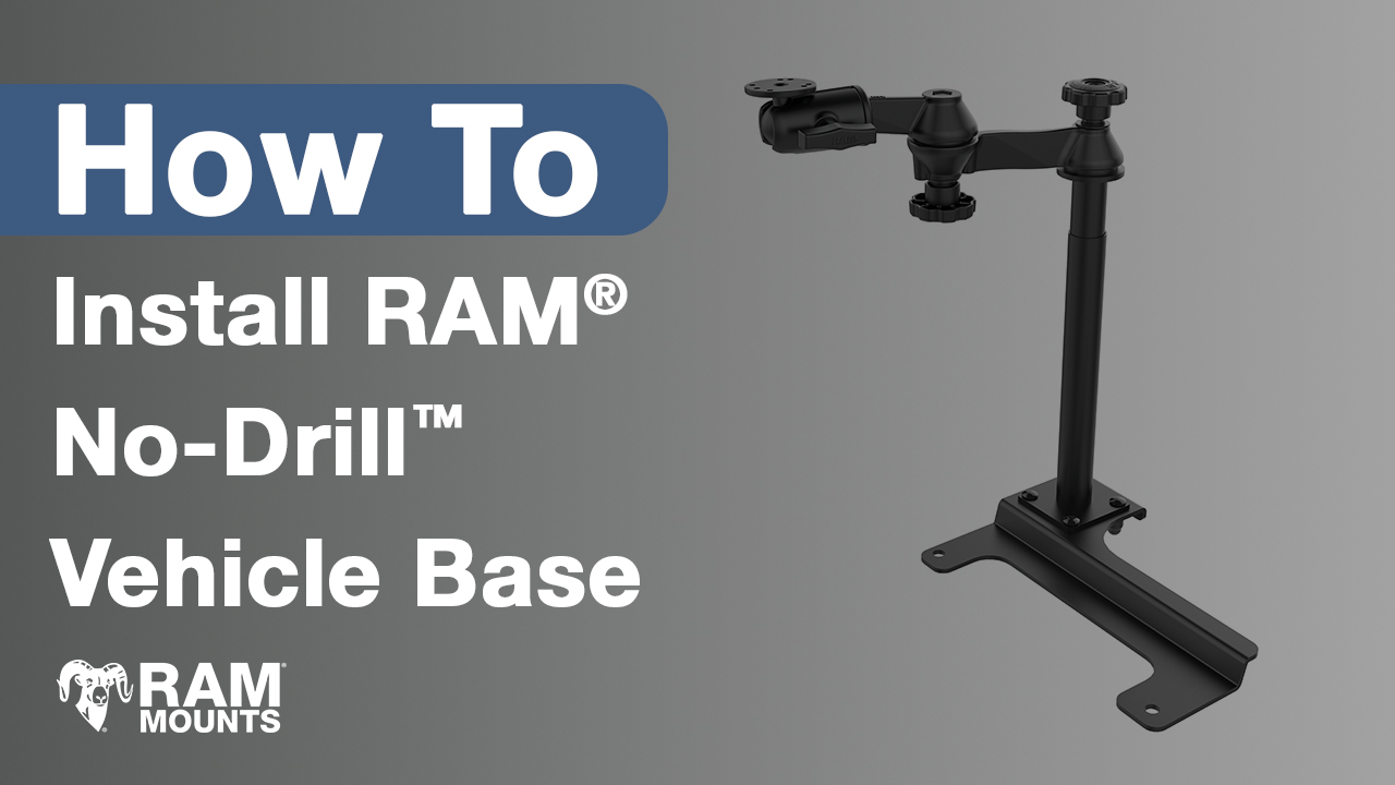 Amazon.com: RAM MOUNTS No-Drill Laptop Mount for 1999-2016 Ford F
