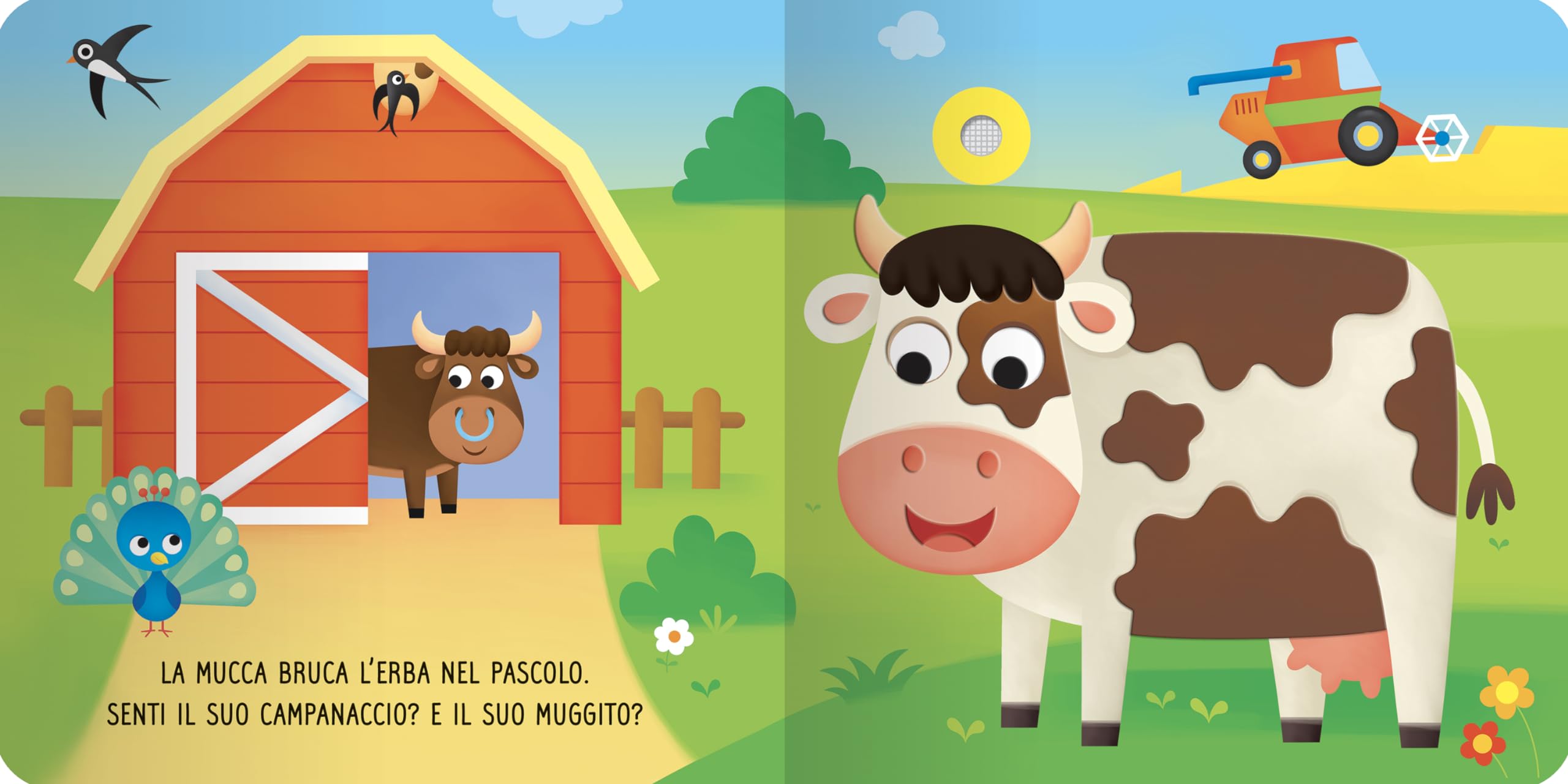 Fattoria. Libro tattile sonoro. Ediz. a colori