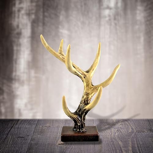 Miniatura 2 de BestGiftEver Torre organizadora de joyas con soporte decorativo de exhibición de árbol de joyería de cornamenta sintética