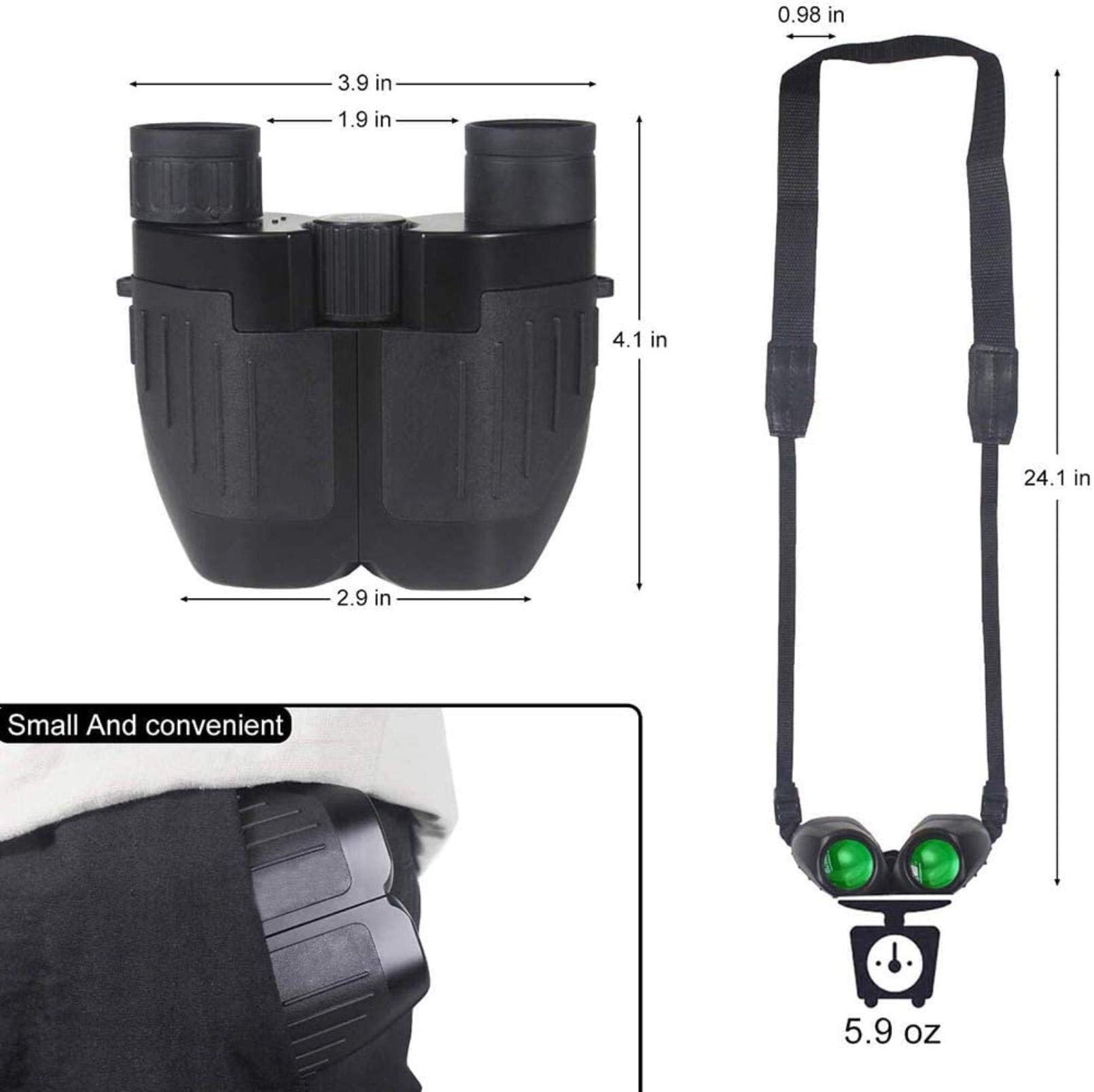LYGXWJFC Lunety dla dorosłych Duża moc, 4K 10-300X40mm Super Teleobiektyw Zoom Monokularowy z uchwytem na smartfona i statywem do podróży na plażę Obserwacja ptaków Lornetka kempingowa