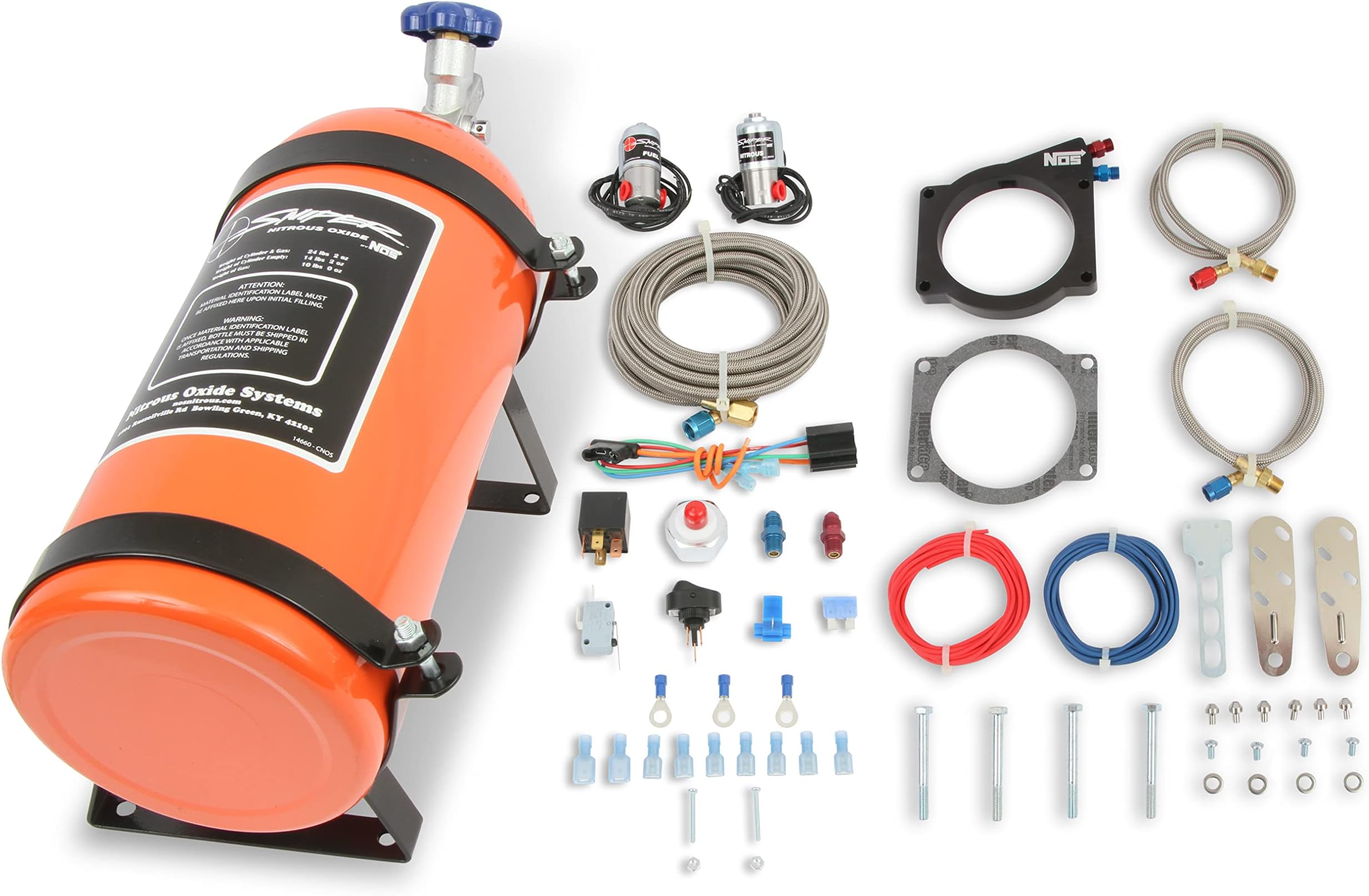 07163NOS NOS Sniper Plate Wet NOS System - GM