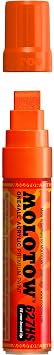 Molotow ONE4ALL Acrylic Paint Marker, 15mm, Dare Orange, 1 Each 627.203