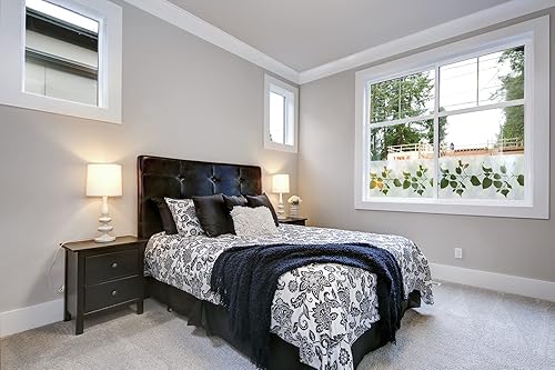 Miniatura 5 de d-c-fix Amena - Película de privacidad para ventana, de alta calidad, con adherencia estática, extraíble, de dos vías, día y noche, bloqueo UV,