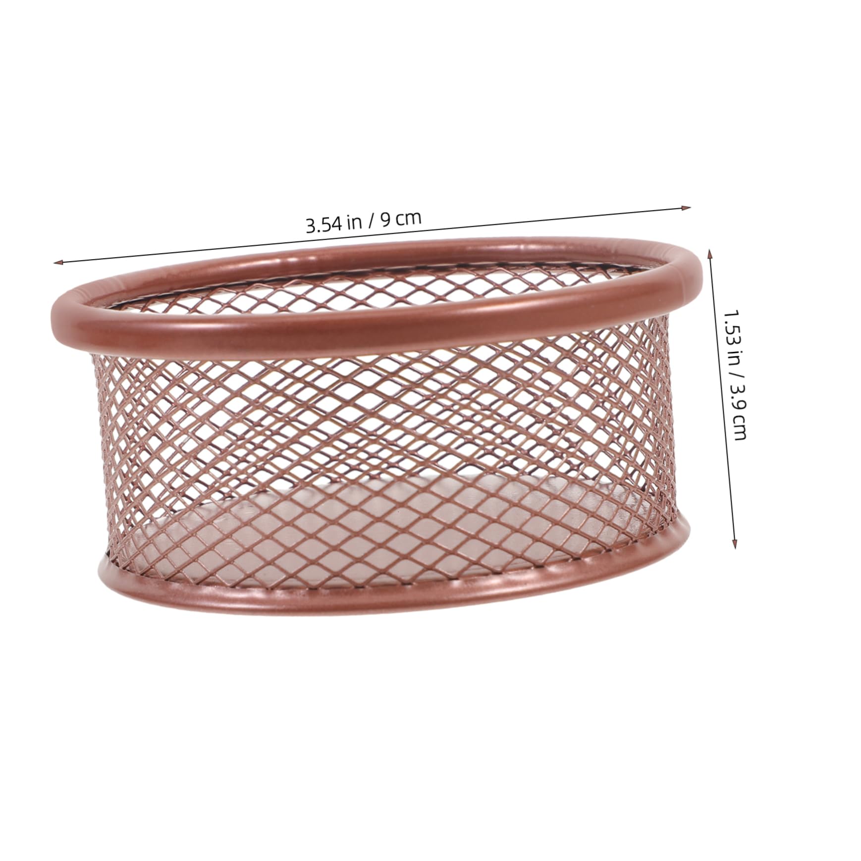 NUOBESTY Lot De 4 Boîtes De Rangement Multifonctions Pour Bureau Capacité Organiseur De Bureau Pour Trombones Porte-fichiers Design Simple Facile À Petits Objets 4 Pièces X 4