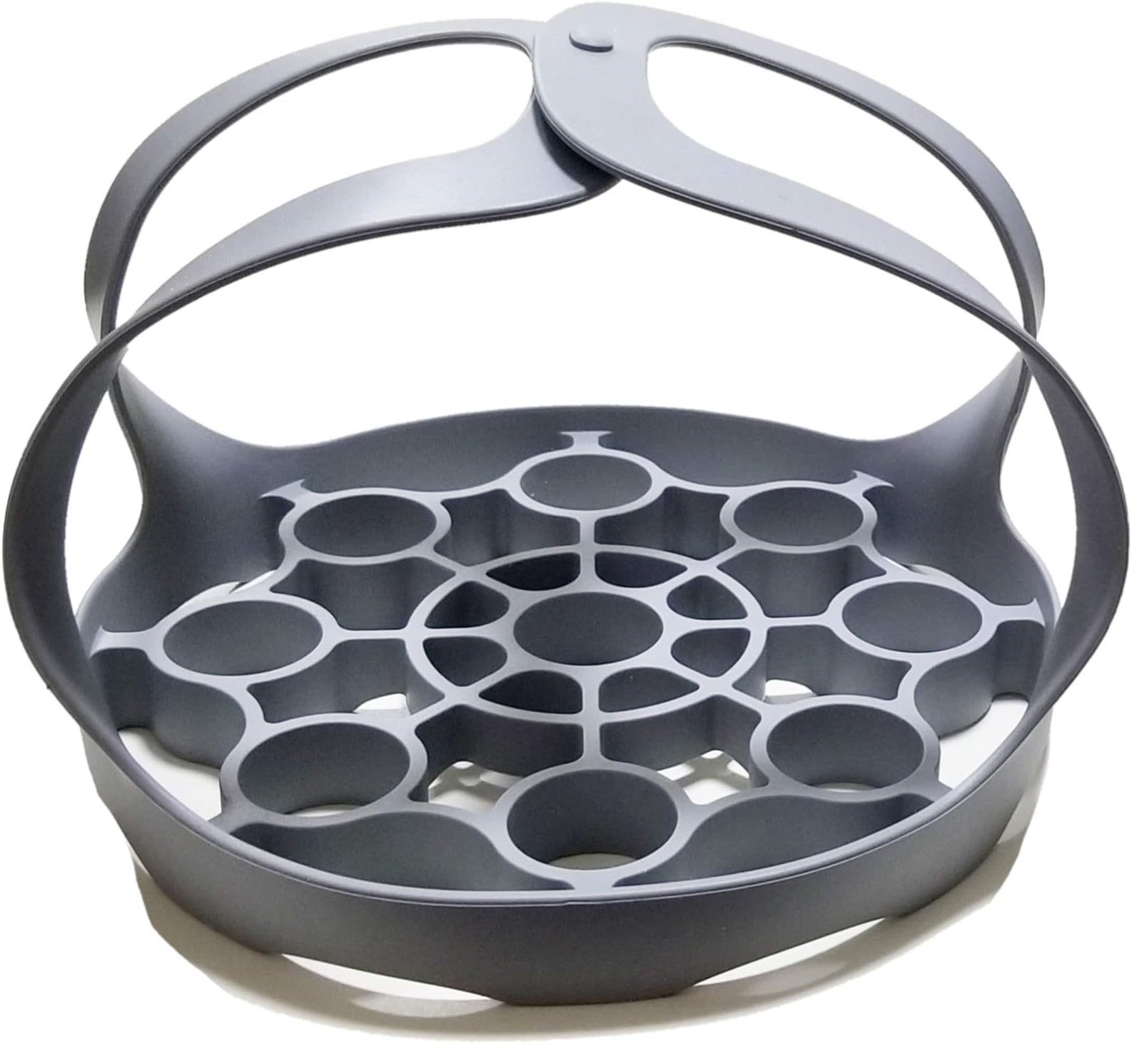 Silicone Trivet, Fits 6,8 Qt Instapot, Ninja Foodi and Other Pressure Cookers | 3 in 1 - Bakeware Pan Sling Lifter, Egg Rack, and Roasting Rack