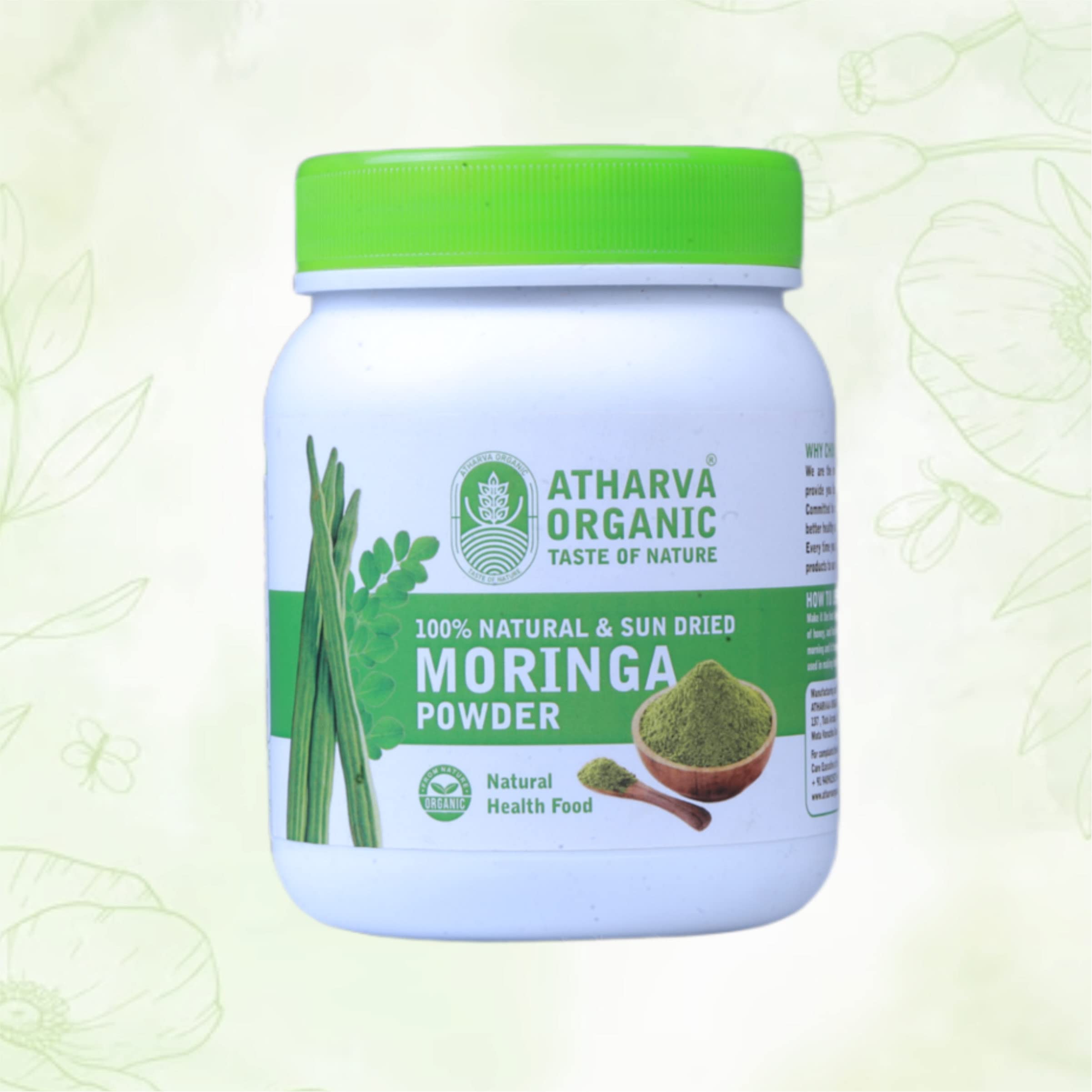 Atharvaa Organic Moringa Powder 200gm pack | Immunity Booster | Weight Loss | Natural Multi-vitamin | Anti-Oxidant | Good for Hair & Skin | Protein Rich (PACK OF 3) (B0BW8SZLWX) Amazon Price History, Amazon Price Tracker