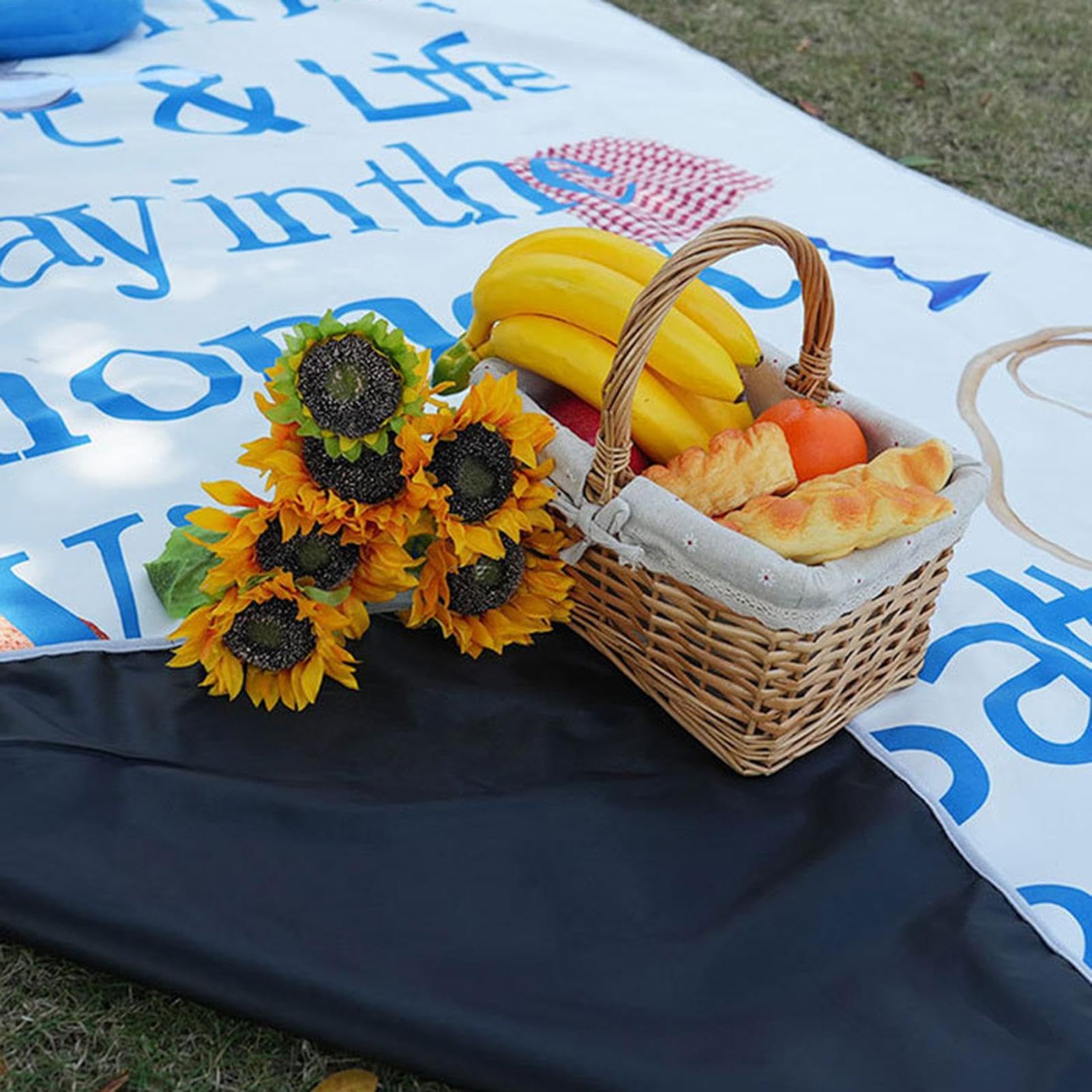 Nappe pique-nique Tapis De Sol Léger Lavable Pour Tente