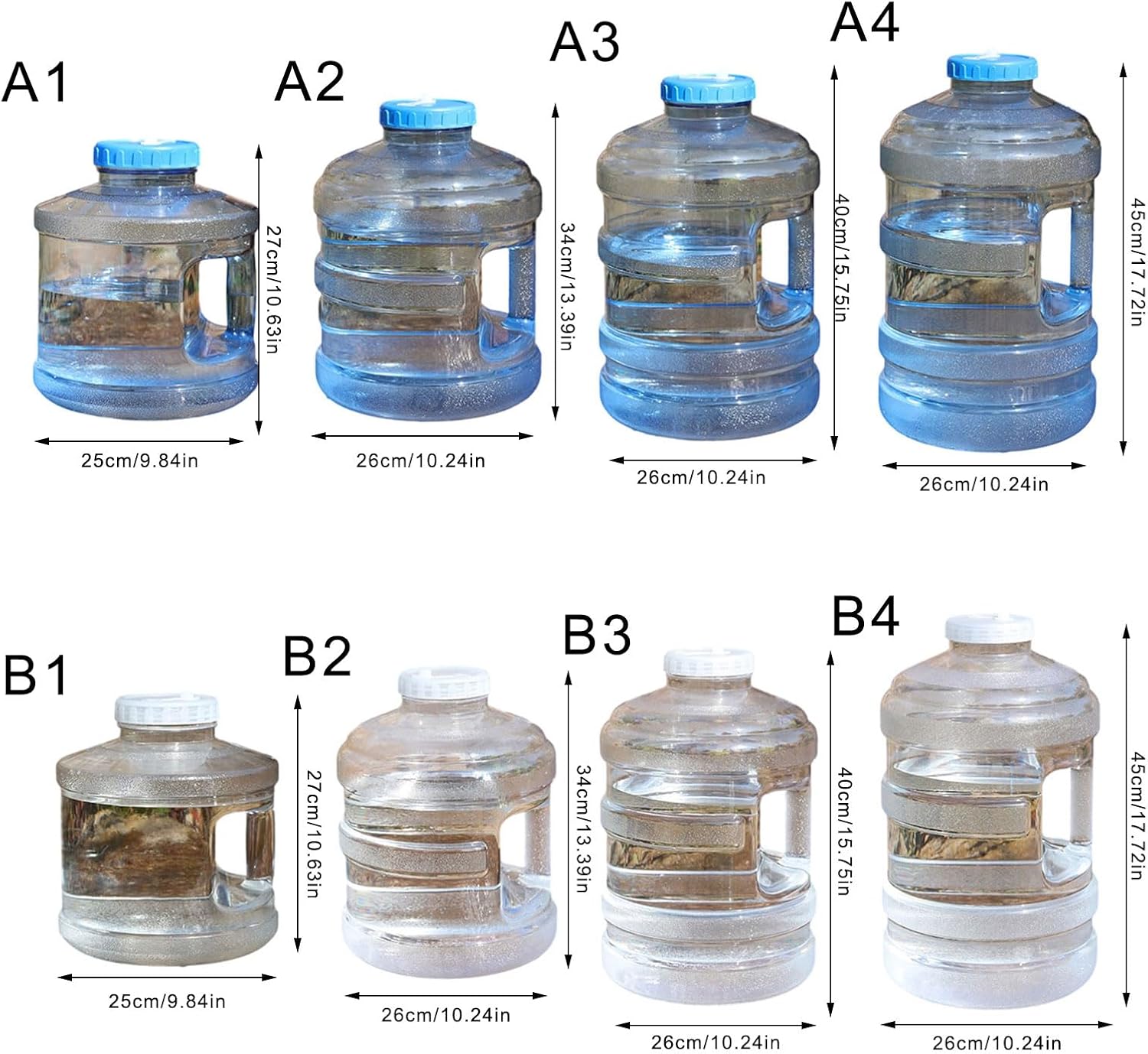 Wide-Mouth Water Storage Bucket Featuring Integrated Spigot and Brush for Outdoor Use Clear Beverage Dispenser with Spigot