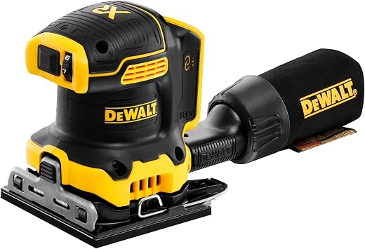 DEWALT DCW200N-XJ 18V XR Brushless 1/4 Sheet Palm Sander Bare Unit