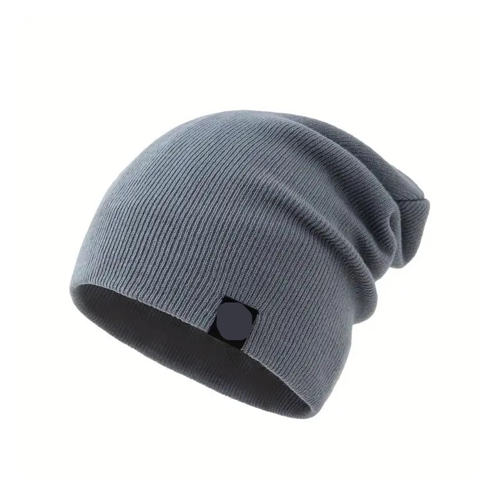 Generico Berretto lavorato a maglia cappello caldo autunnale e invernale | Cappello in maglia solida morbido e caldo for uomo e donna