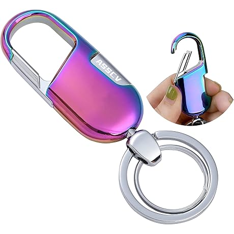 Car Keys Keychain, Heavy Duty Keychains,Car Key Fob Accessory For Men and...
