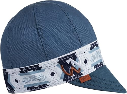 Miniatura 6 de Welder Nation 8 paneles 10 oz Gorra de soldadura premium 100% algodón interior y exterior de lona de pato - Protectora, duradera, resistente