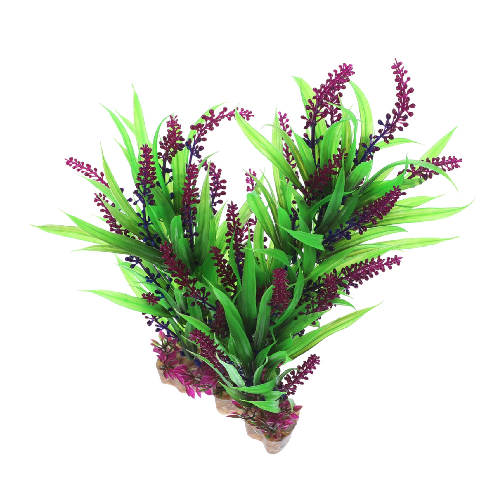 Toddmomy 4pièces Plantes Artificielles pour Aquarium Décoration Naturelle Simulation De Plantes Aquatiques Accessoire pour Réservoir De Poissons Style Et Chic
