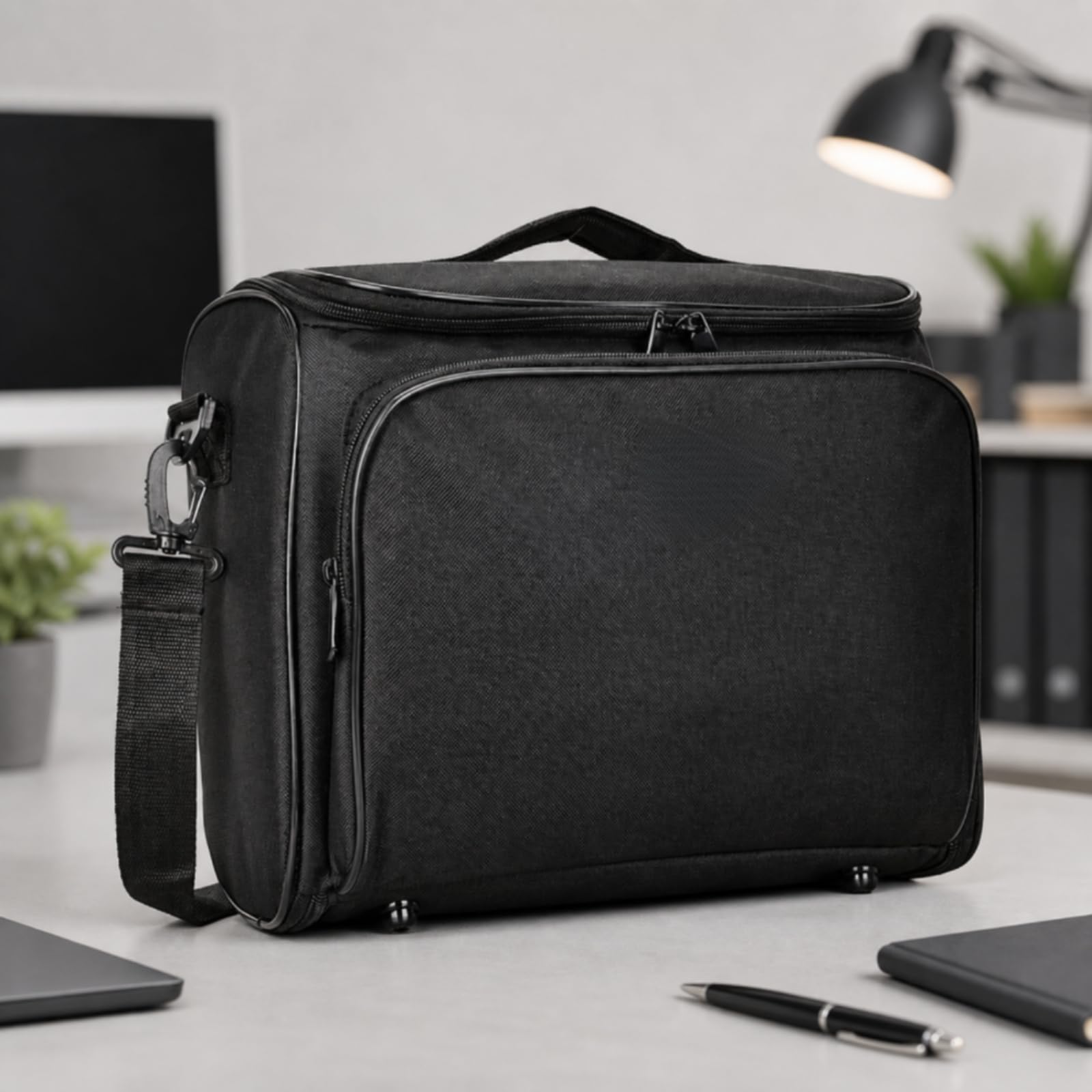 Custodia Protettiva Portatile Borsa da con Tasca Organizzatore per Ufficio, Scuola