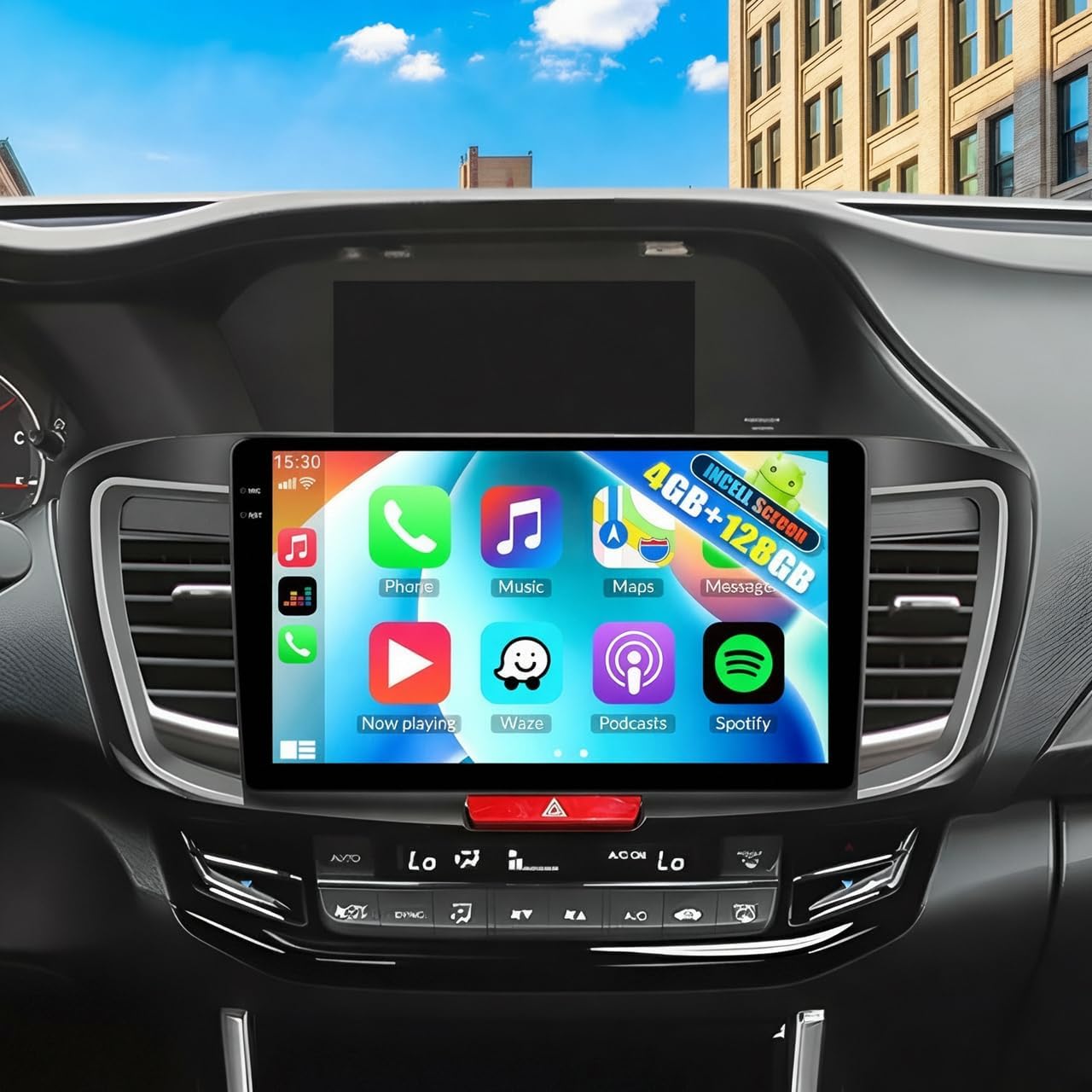 4G+128G Car Radio Stereo for Honda...