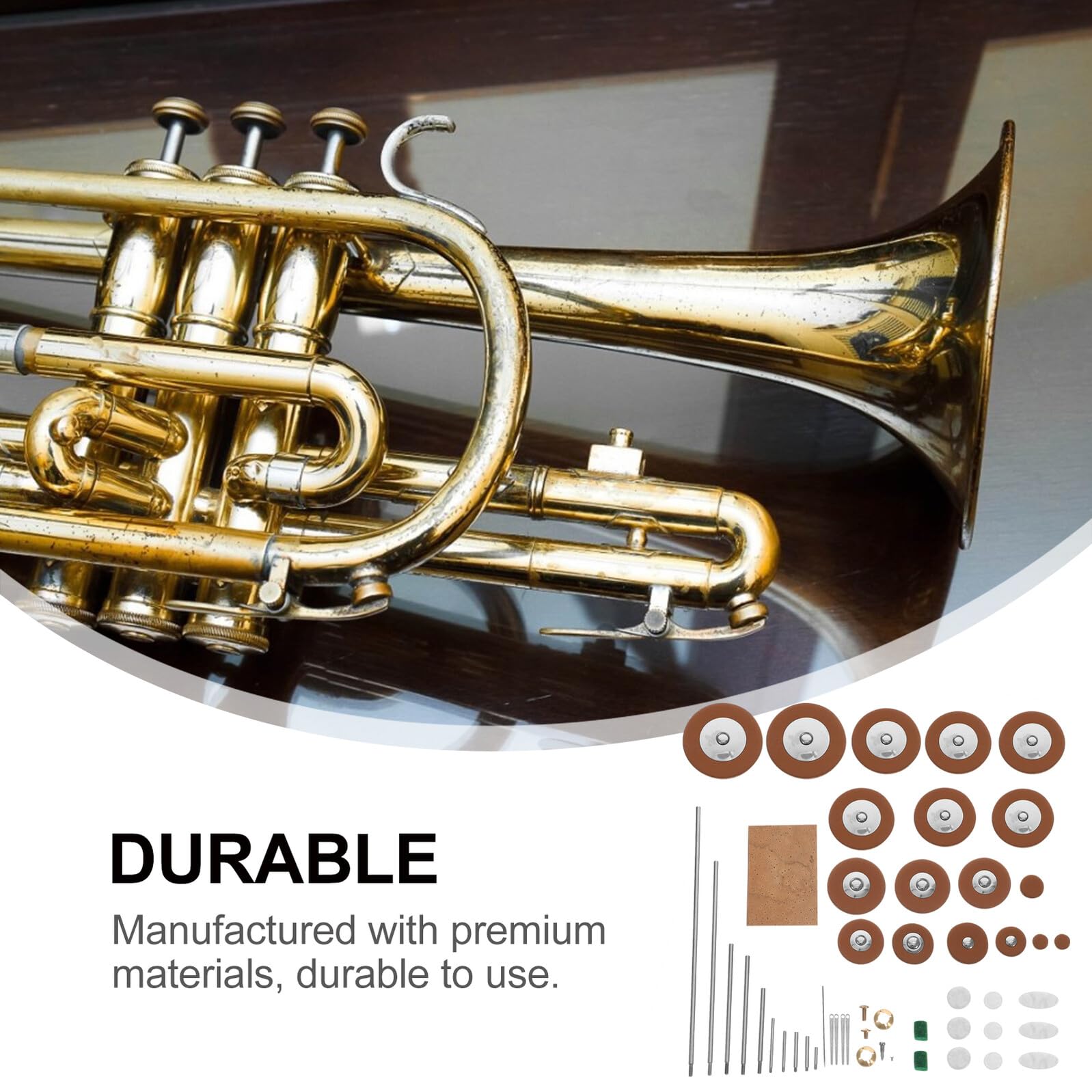 HEMOTON Kit Riparazione Sassofono Contralto Viti e Accessori per Manutenzione Strumenti a Fiato Parti di Ricambio Professionale per Sax Contralto