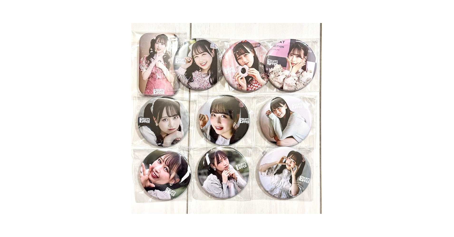 FRUITSZIPPER 松本かれん 痛バ 缶バッジ Amazon.co.jp: FRUITS ZIPPER 松本かれん 缶バッジ まとめ : おもちゃ