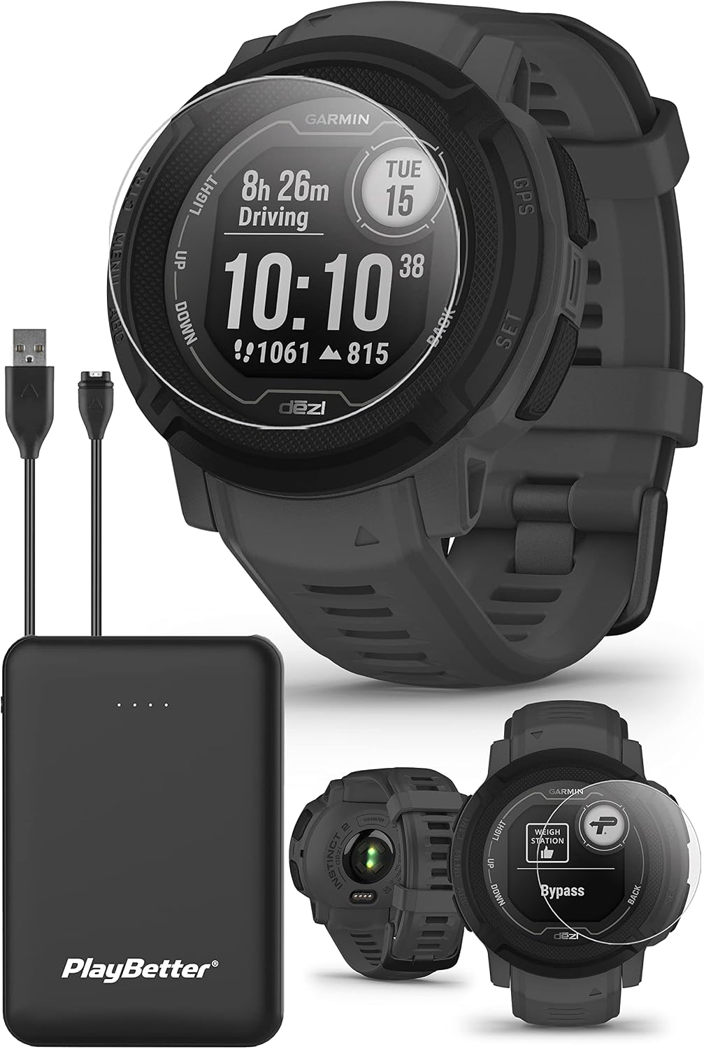 Trucking GPS Smartwatch Power Bundle 
