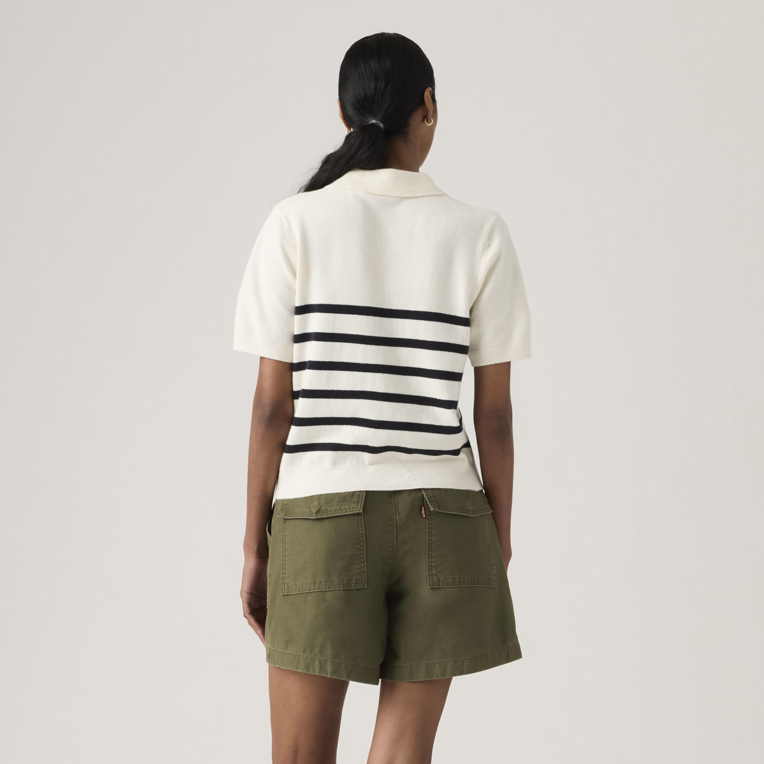 Levi's Super Soft Polo Sweater Pullover Donna