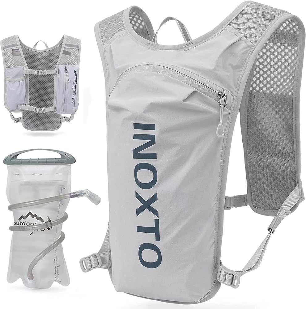 INOXTO Running Hydration Vest Backpack,Lightweight Insulated Pack with 1.5L…