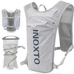 INOXTO Running Hydration Vest Backpack Lightweight Insulated Pack with 1 5L Water Bladder Bag Daypack for Hiking Trail