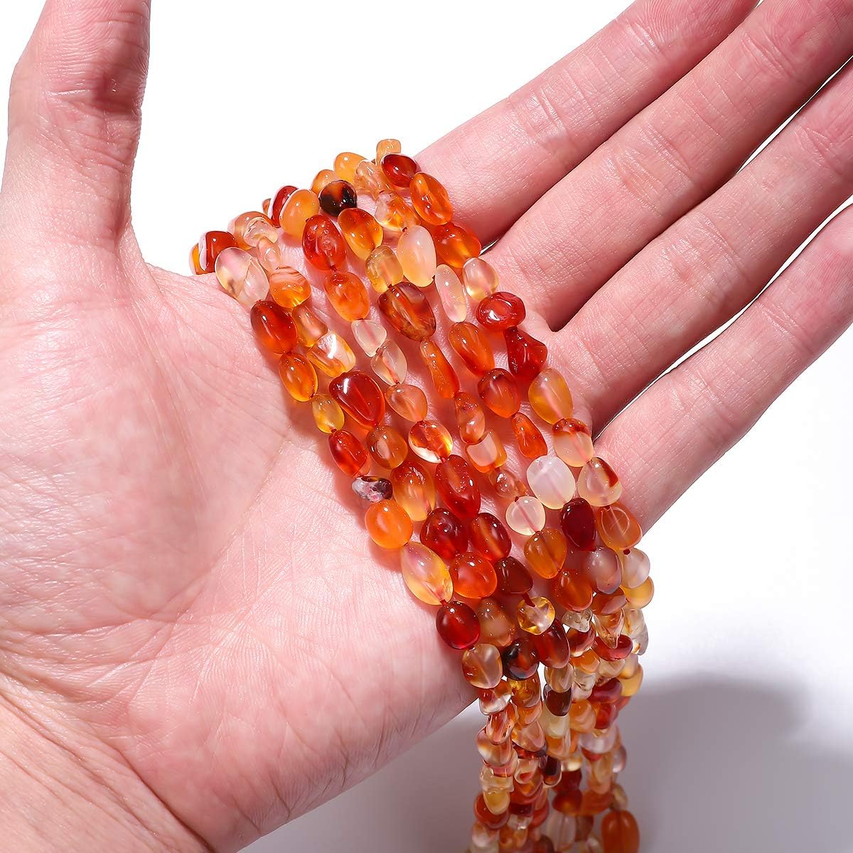 Irregular Natural Primary Agate Stone Loose Semi Gemstone Beads for Jewelry Making 5-8mm 38cm Primary Agate 5-8mm 38cm