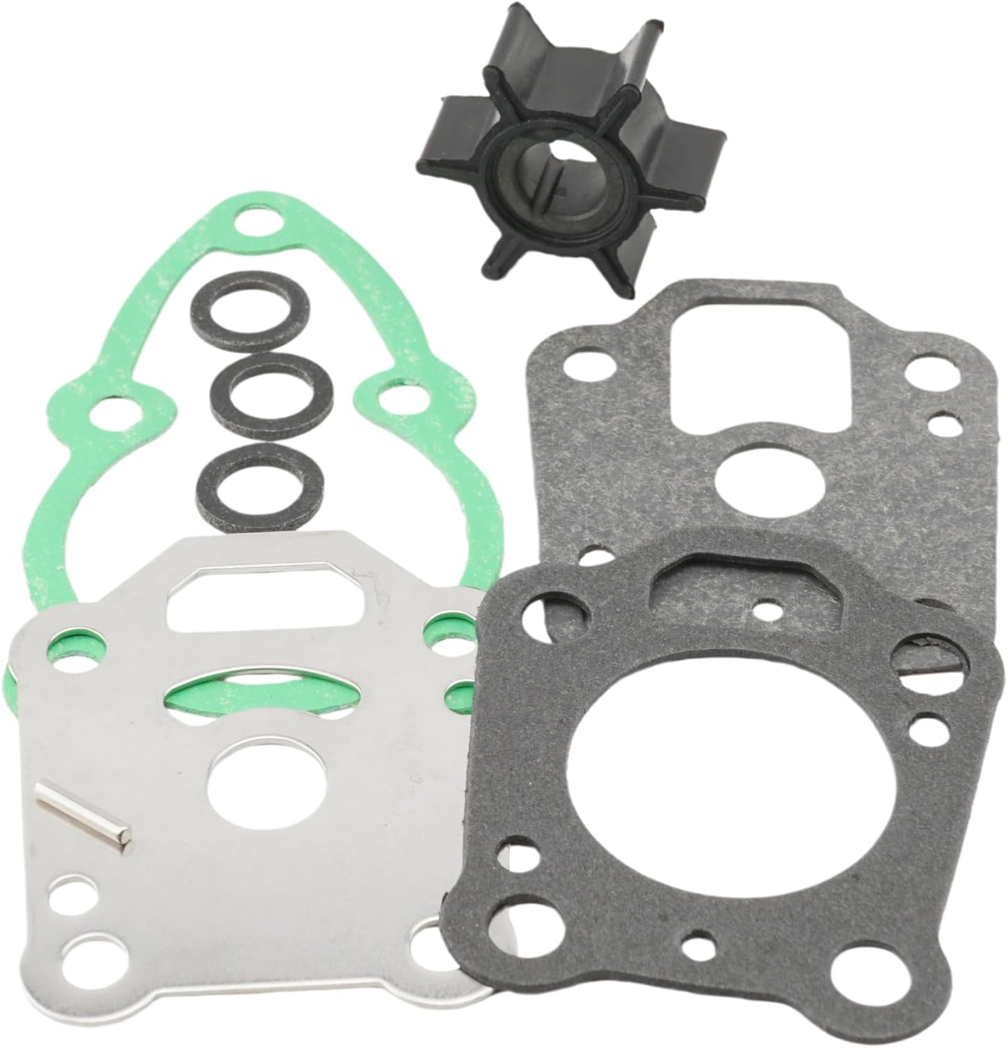 8M0204676 Outboard Impeller Service Kit Compatible with Mercury Marine 4 5 6 HP 4 Stroke Model Motors Water Pump 8M0155395 16159A03