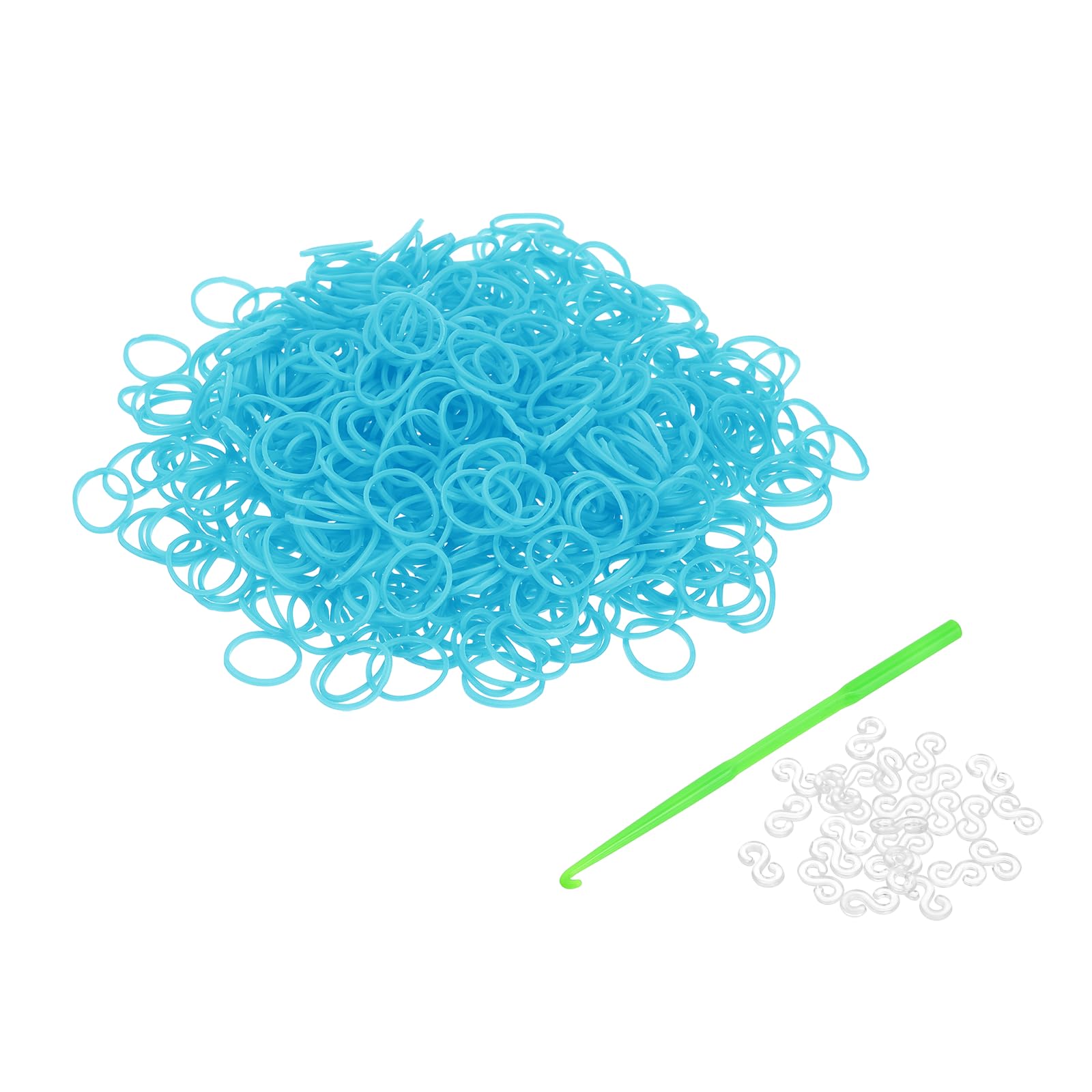 Élastiques pour fabrication de bracelets bleu lac pour créer des bijoux personnalisés faits main