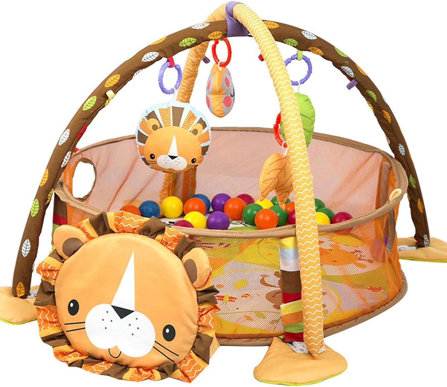 Newborn to Toddler Baby Cradle for Rocking with Multinational Baby Bouncing Play Mat
