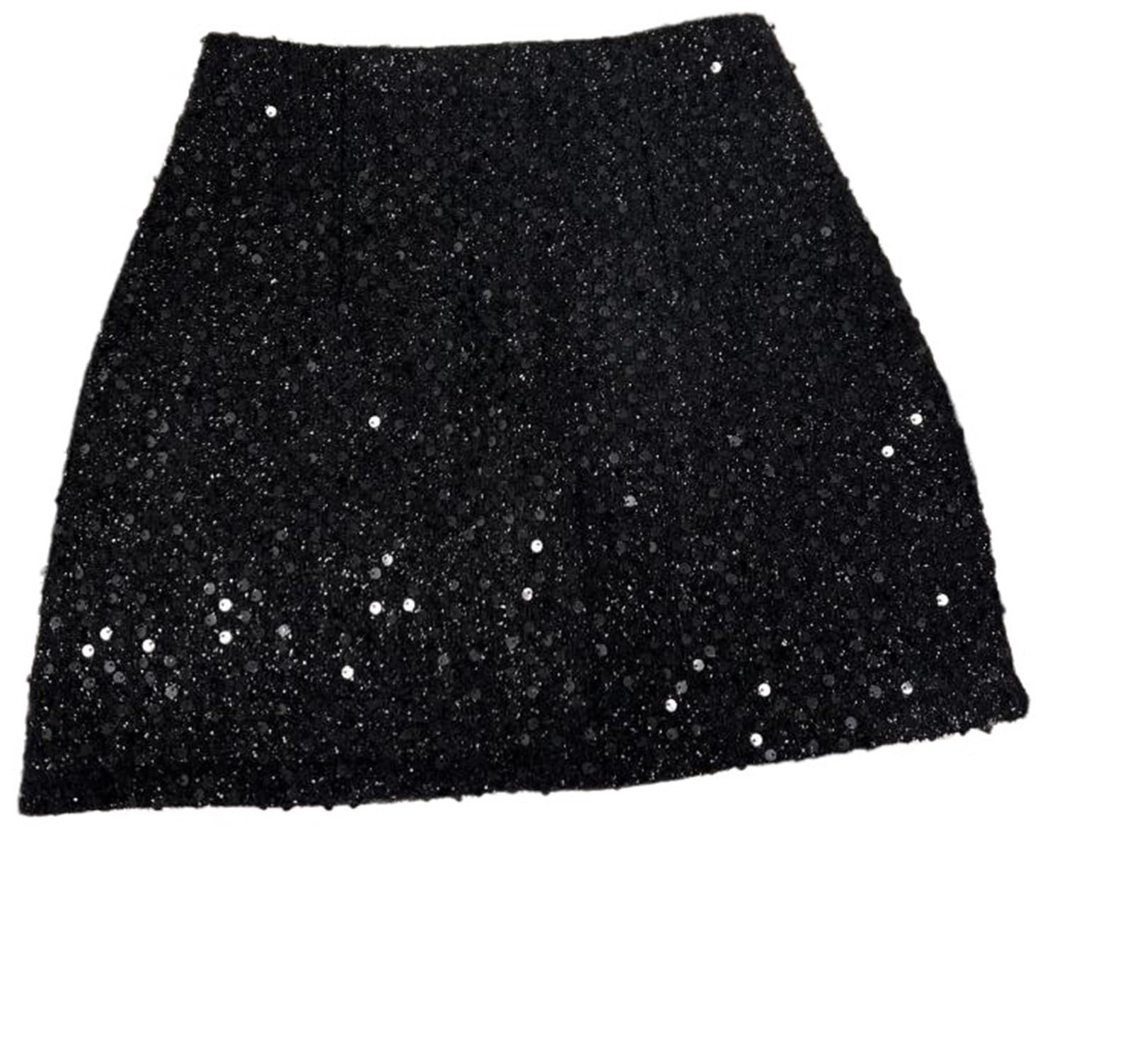Gonna Mezza Corta con Paillettes Autunno Inverno Alta Gonna Corta da Donna Club Slim minigonne avvolgenti for Vacanze