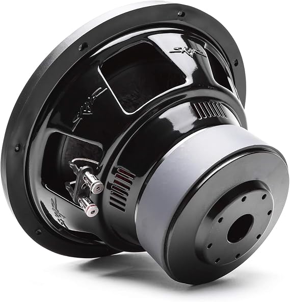 2 Skar Audio SDR-12 D4 12 1200 Watt Max Power Dual 4 Ohm Car Subwoofer
