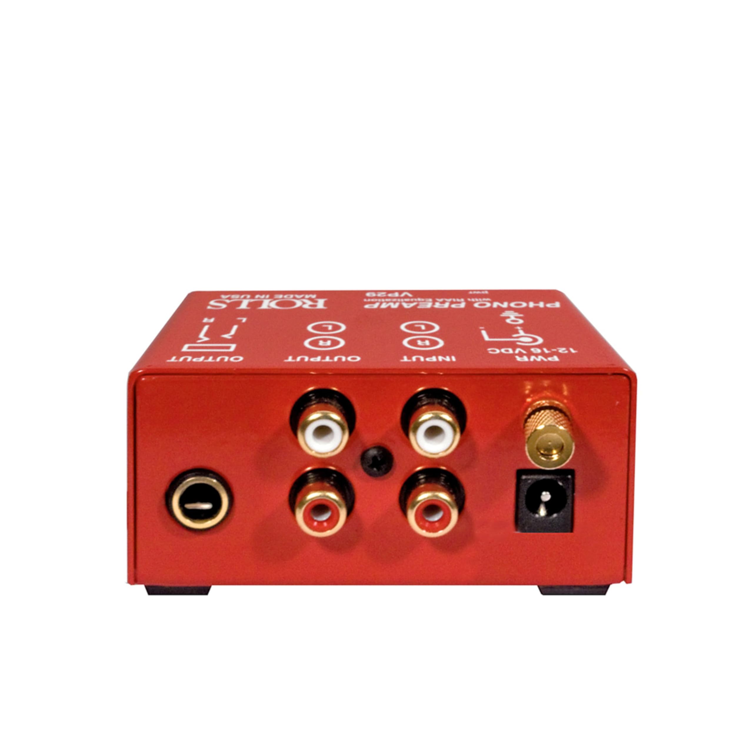 値下げ❗️ROLLS ・VP29フォノイコライザー　USA製 Amazon.com: rolls Phono Preamp, Red (VP29) : Musical Instruments