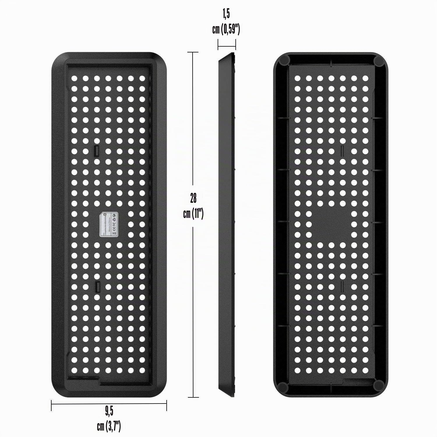 Soporte Vertical para Xbox One X Consola, Negro