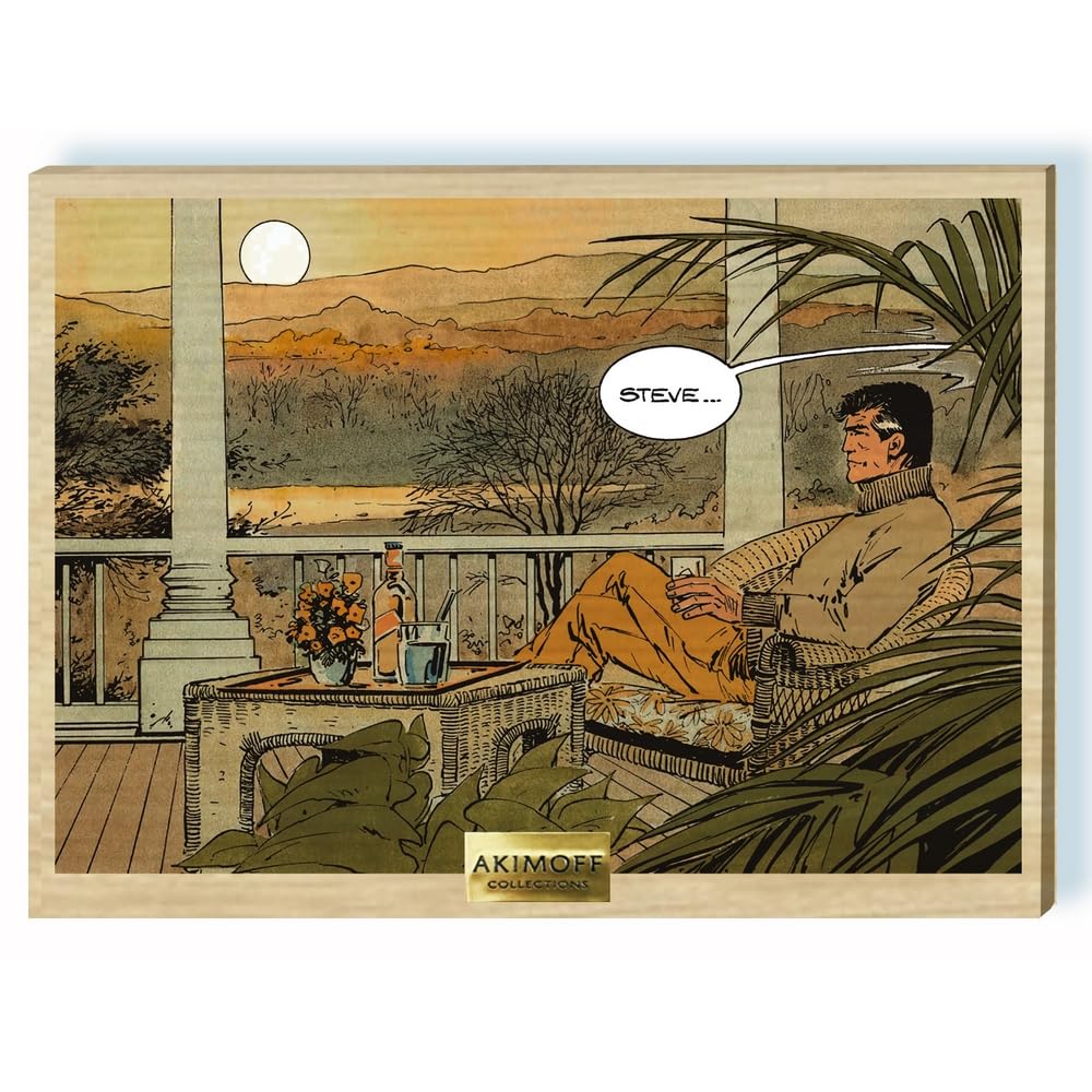 Tableau Akimoff XIII Coucher de soleil œuvre numérotée édition 2025 - 3