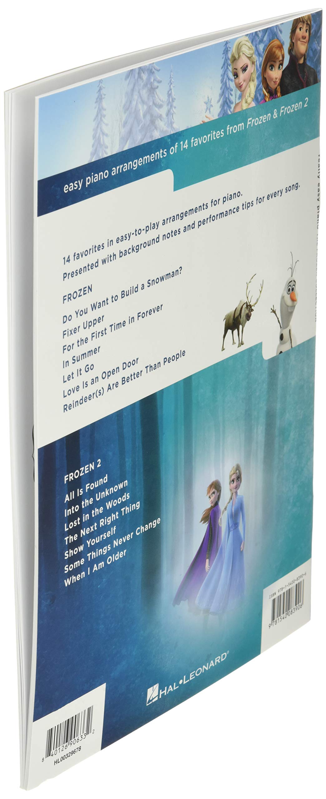 Really Easy Piano - The Frozen Collection | 14 Popular Songs from Frozen and Frozen 2 | Easy Piano Sheet Music with Lyrics for Beginners | Songs from Disney Frozen Movies - Image 4